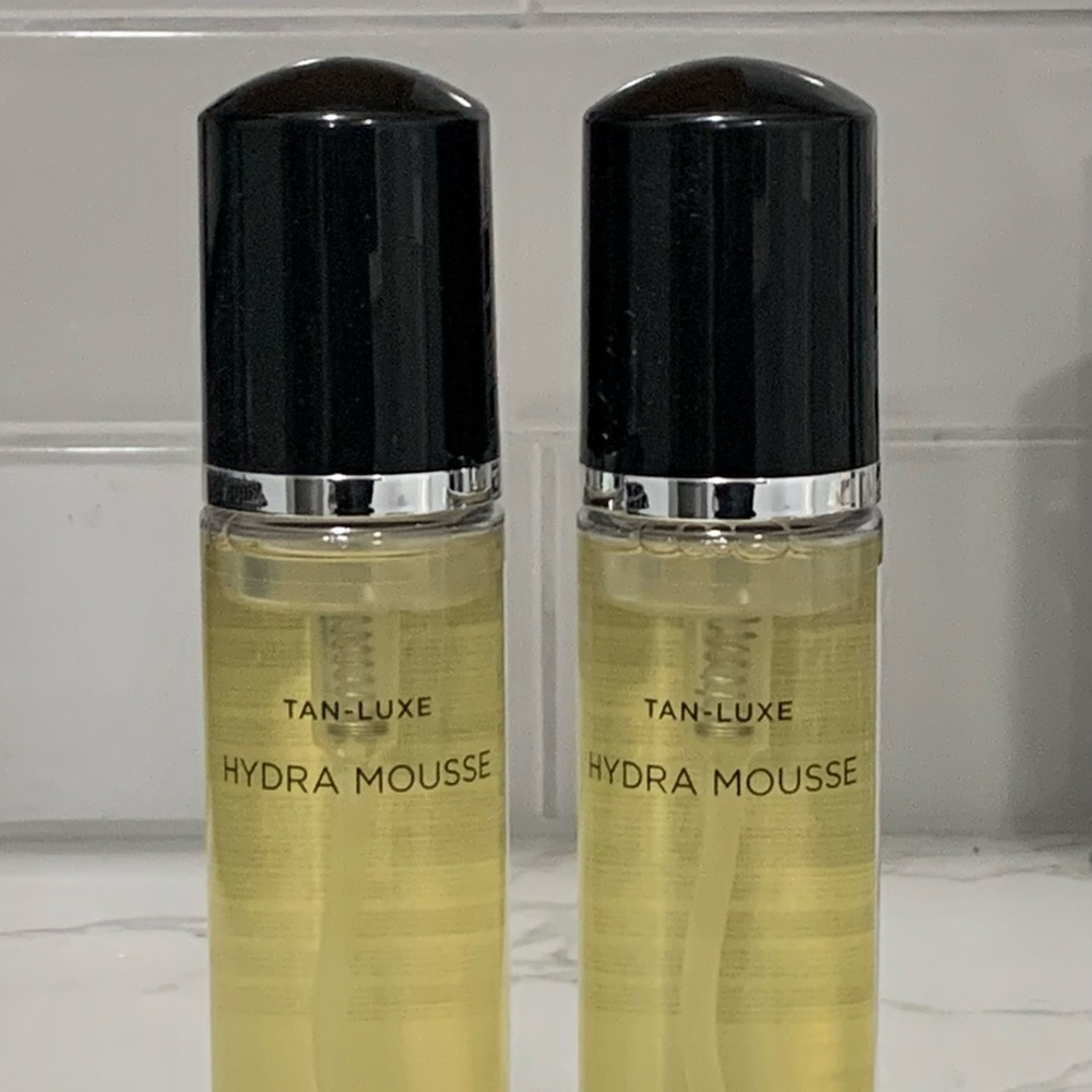 2X Tan-Luxe Hydra Mousse self tan  Light/ Medium
